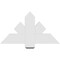 Ekena Millwork Kennewick Architectural Grade PVC Gable Bracket, 36"W x 19 1/2"H x 2"D x 6"F, 13/12 Pitch GBP036X20X0206KEN00 - alternate 3